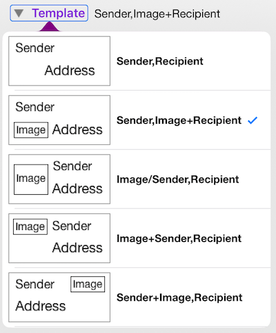 Select Shipping Template