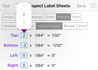 Adjust Sheet Margins