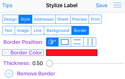 Style Border