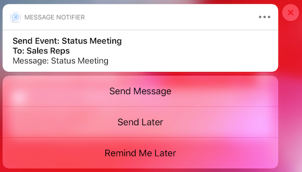 Notification Actions