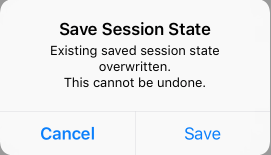 Save Session State