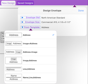 Select Recipient Template